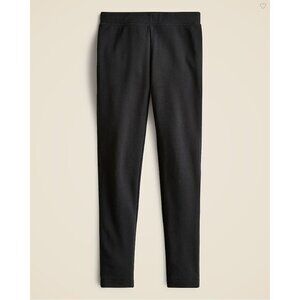 J. Crew x Crewcuts Cozy Everyday Leggings Girls' Size 12 in Black New With Tags!
